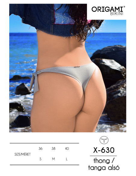 Zlaté lurexové tangá