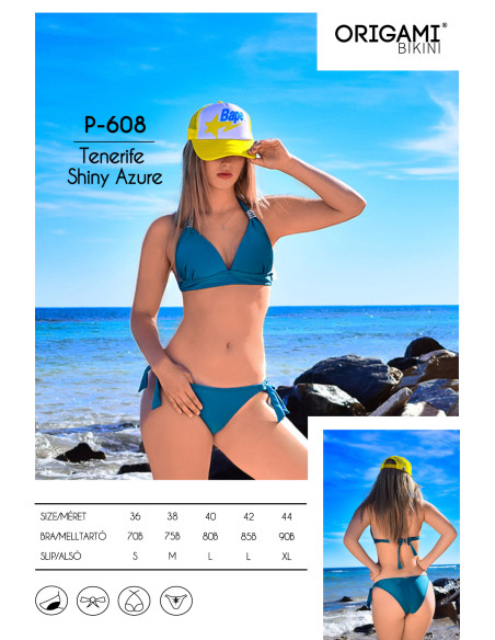 Tenerife Shiny Azure P-608 Origami plavky