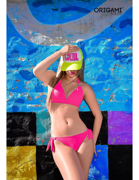 Tenerife Hot Pink P-609 Origami plavky