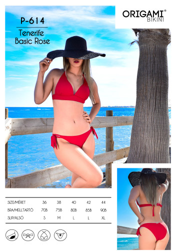 Tenerife Basic Rose P-614 Origami plavky 2