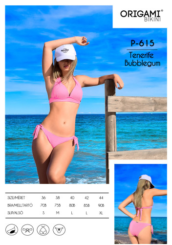 Tenerife Bubblegum P-615 Origami plavky 2