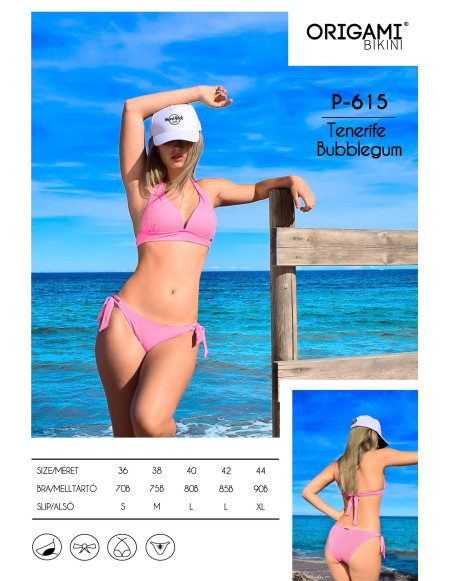 Tenerife Bubblegum P-615 Origami plavky