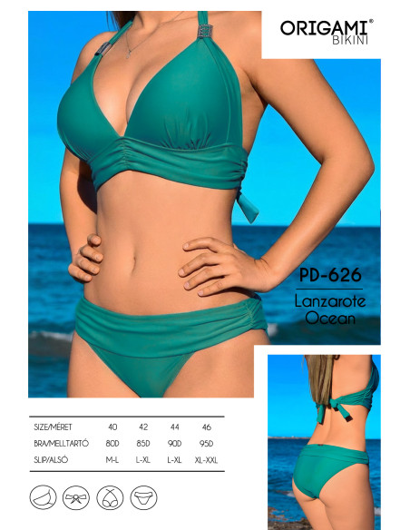 Lanzarote Ocean PD-626 Origami plavky