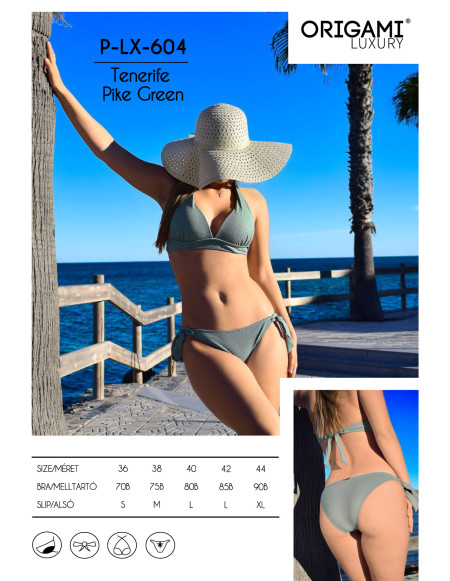 Tenerife Pike Green P-LX-604 Origami plavky