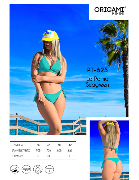 La Palma Seagreen PT-625 Origami plavky