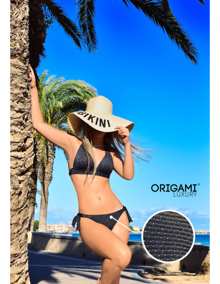 Tenerife Glossy Black P-LX-601 Origami plavky