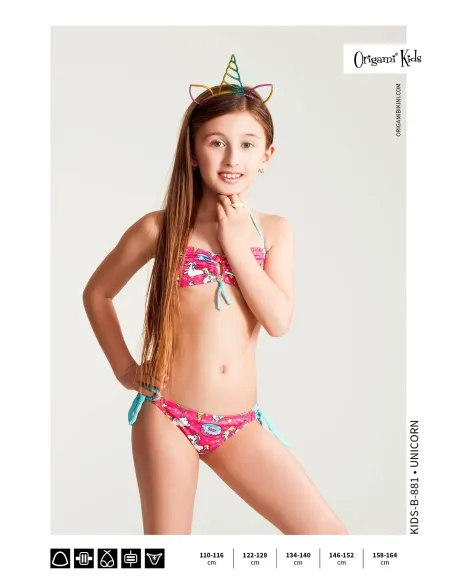 Unicorn Kids-B-881 Origami Bikini
