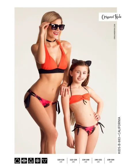 California Kids-B-883 Origami Bikini