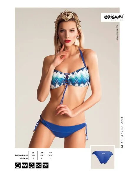 Iceland KL-XS-847 Origami Bikini