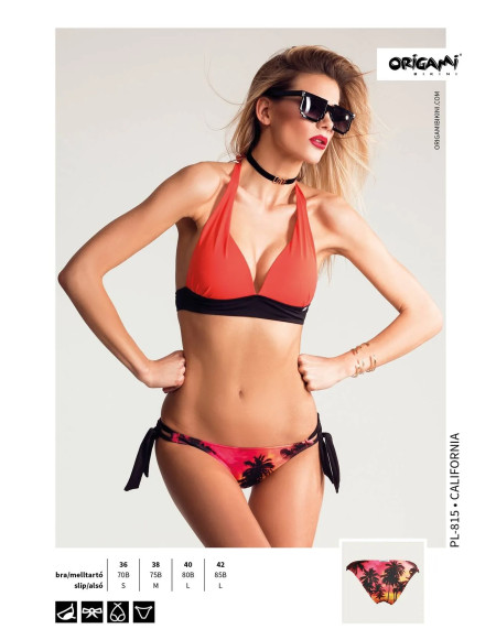 California PL-815 Origami Bikini fürdőruha