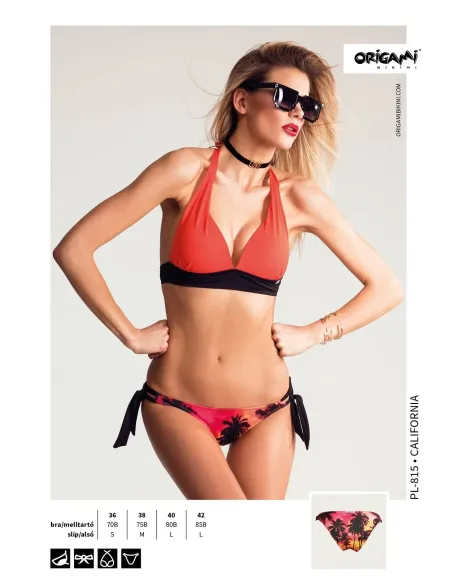 California PL-815 Origami Bikini fürdőruha