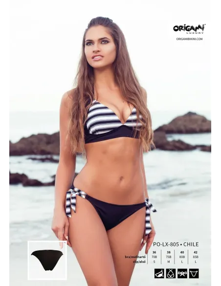 Chile PO-LX-805 Origami Bikini fürdőruha