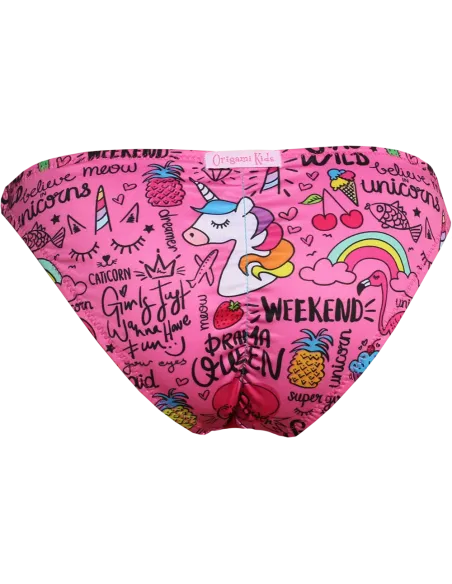 Super Girls Kids-T-998 Origami Bikini