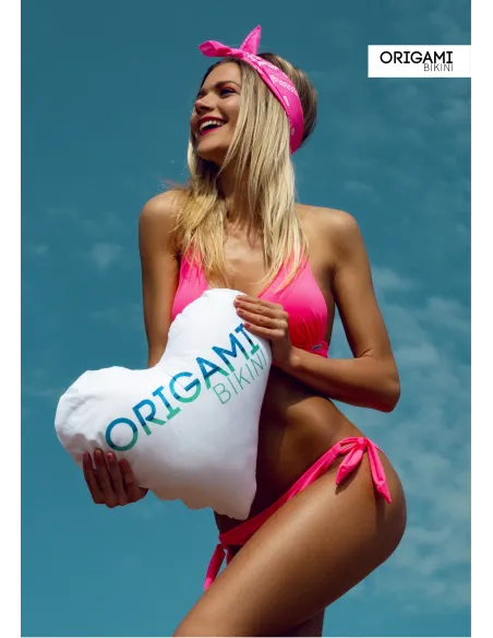 Vankúš v tvare srdca MR-014 Origami Bikini suvenír
