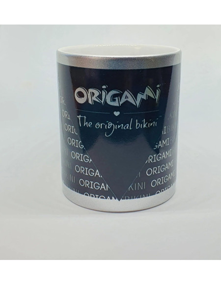 Hrnček na kampaň MR-020 Strieborné Origami Bikini suvenír