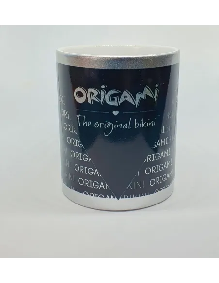Hrnček na kampaň MR-020 Strieborné Origami Bikini suvenír