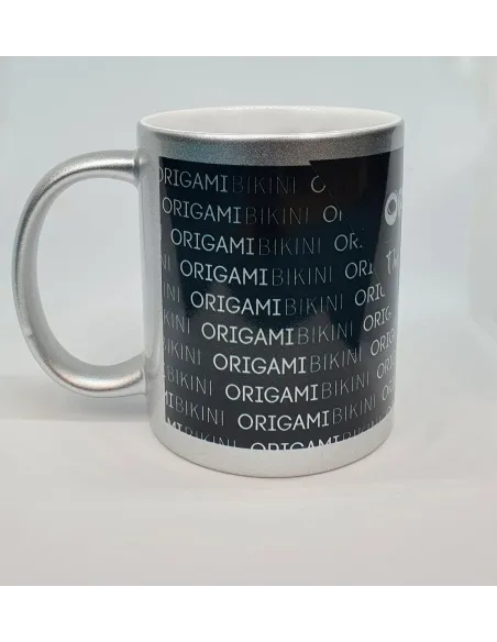 Hrnček na kampaň MR-020 Strieborné Origami Bikini suvenír