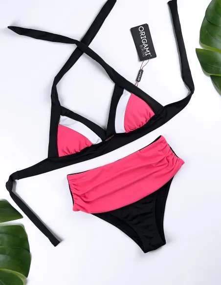 Texas Neon Pink HD-237 Origami plavky