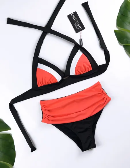 Texas Neon Coral HD-240 Origami plavky