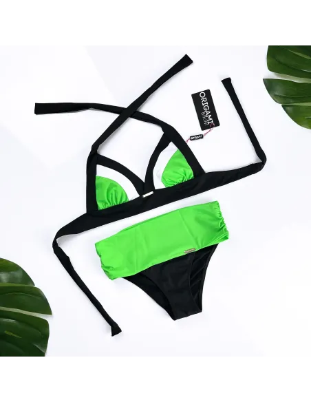 Texas Neon Green HD-241 Origami plavky