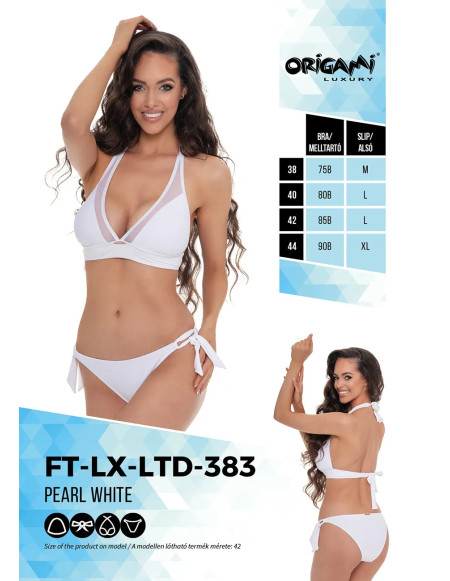 Pearl White FT-LX-LTD-383 Origami plavky