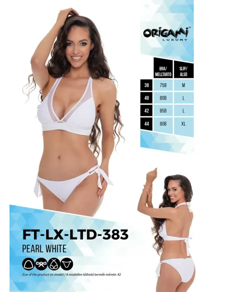 Pearl White FT-LX-LTD-383 Origami plavky