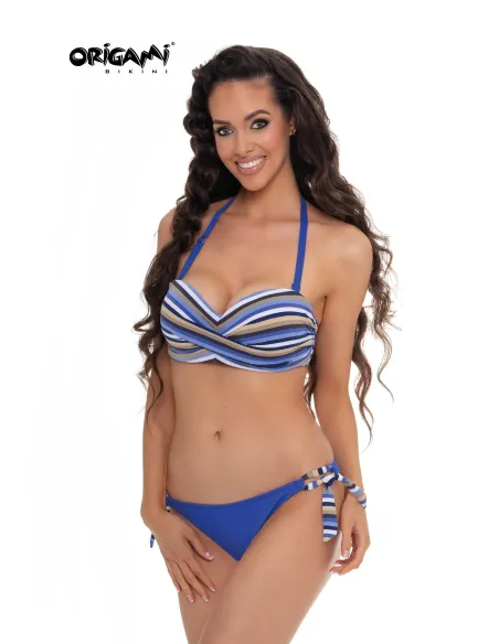 Striped BT-336 Origami plavky