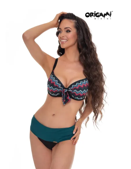 Bohemian Petrol DM-355 Origami plavky