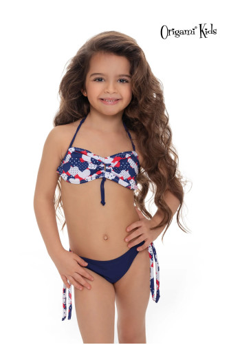 Love Blue Kids-359 Origami plavky