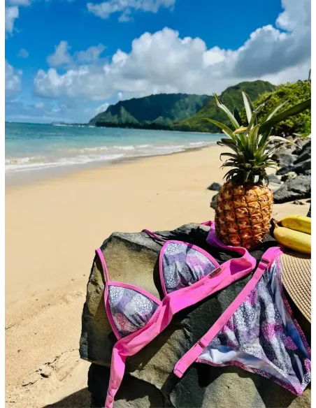 Joy Baby Pink H-339 Origami plavky