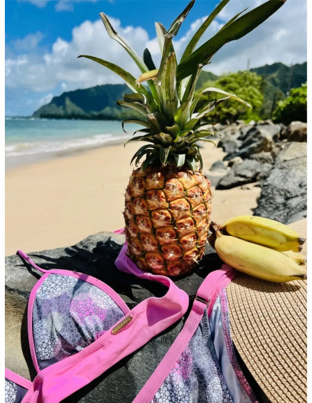 Joy Baby Pink H-339 Origami plavky