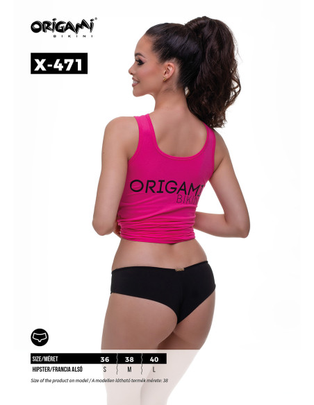 Čierne francúzske spodné diely